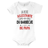 Body bébé La Petite Assistante du Barbecue de Papa - Planetee