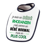 Bavoir fier d'être Rhodanien - Planetee