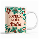 Tasse Noël Nadia Beige - Planetee