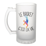 Chope de bière Basket c'est la vie Basketball - Planetee