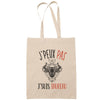 Sac Tote Bag J'peux pas Signe scorpion beige - Planetee
