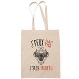 Sac Tote Bag J'peux pas Signe scorpion beige - Planetee