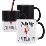 Mug Magique J'peux pas Muay thai - Planetee