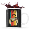 Mug 75 ans Level Complete Gamer - Planetee