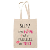 Tote Bag Selma Meilleure Maman - Planetee