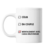 Mug Couple En couple avec Célébrité - Cara Delevingne - Planetee