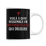 Mug Documentaliste Qui déchire - Planetee