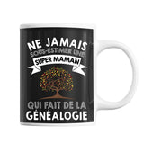 Mug Maman généalogie boxe Mère Généalogiste - Planetee