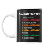 Mug Pétanque Journée Parfaite - Planetee