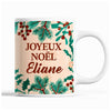 Tasse Noël Eliane Beige - Planetee