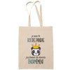 Sac Tote Bag renard amour beige - Planetee