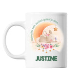 Mug Justine Adorable bébé quand je dors Lapin - Planetee