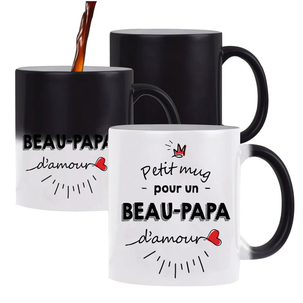 Tasse Petit Mug magique d'un Beau-Papa d'amour - Planetee