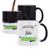Mug magique Meilleure Bibi de tous les temps - Planetee