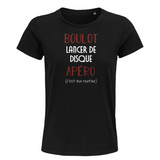 T-shirt femme Lancer de Disque C'est ma Routine - Planetee