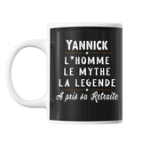 Mug Yannick départ retraite - Planetee