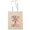 Sac Tote Bag J'peux pas Sauver notre planète beige - Planetee