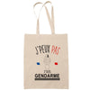 Sac Tote Bag J'peux pas Gendarme beige - Planetee