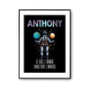 Affiche Prénom Anthony Univers - Planetee