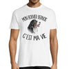 T-shirt homme bouvier bernois c'est la vie - Planetee