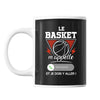 Mug Basketball m'appelle - Planetee
