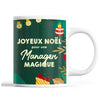 Tasse Noël Manager femme Vert - Planetee