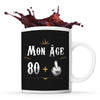 Mug anniversaire 81 ans Humour - Planetee