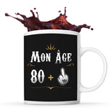 Mug anniversaire 81 ans Humour - Planetee