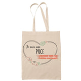 Tote Bag Puce Irremplaçable - Planetee