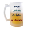 Chope de bière Yvon Mythe Légende - Planetee