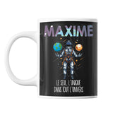 Mug Prénom Maxime Univers - Planetee