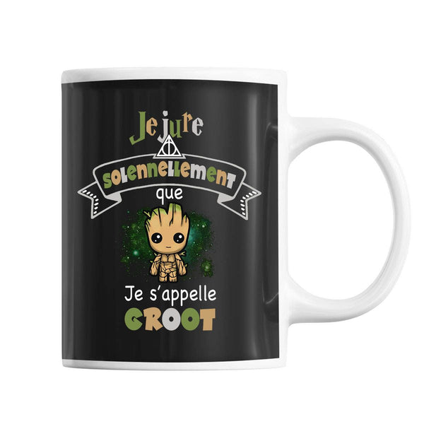 Mug Je jure solennellement que Je s'appelle Groot - Planetee