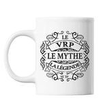 Mug VRP Le Mythe la Légende blanc - Planetee