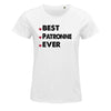 T-shirt femme Best Patronne Ever - Planetee