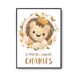 Affiche Charles bébé Lion Roi - Planetee