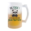 Chope de bière Jean-Baptiste Pas Touche Panda - Planetee