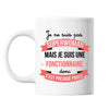 Mug Je ne suis pas Superwoman, je suis Fonctionnaire - Planetee