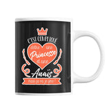 Mug Anaïs La Princesse | Tasse Prénom - Planetee