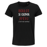 T-shirt femme Se Cultiver C'est ma Routine - Planetee