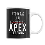 Mug J'peux pas j'ai Apex Legends - Fortnite 2 - Planetee