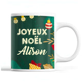 Tasse Noël Alison Vert - Planetee