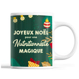 Tasse Noël Nutritionniste femme Vert - Planetee