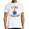 T-shirt homme coach c'est la vie - Planetee