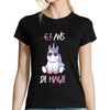 T-shirt Femme Anniversaire 63 ans Licorne - Planetee