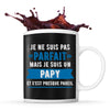 Mug noir Parfait Papy - Planetee