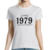 T-shirt Femme Anniversaire Cuvée Cru 1979 - Planetee