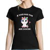 T-shirt Femme Game Over - Planetee
