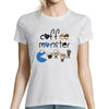 T-shirt Femme Coffee Parodie Cookie Monster - Planetee