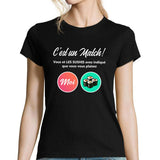 T-shirt Femme Sushis Parodie site de rencontre - Planetee