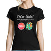 T-shirt Femme Cocktails Parodie site de rencontre - Planetee